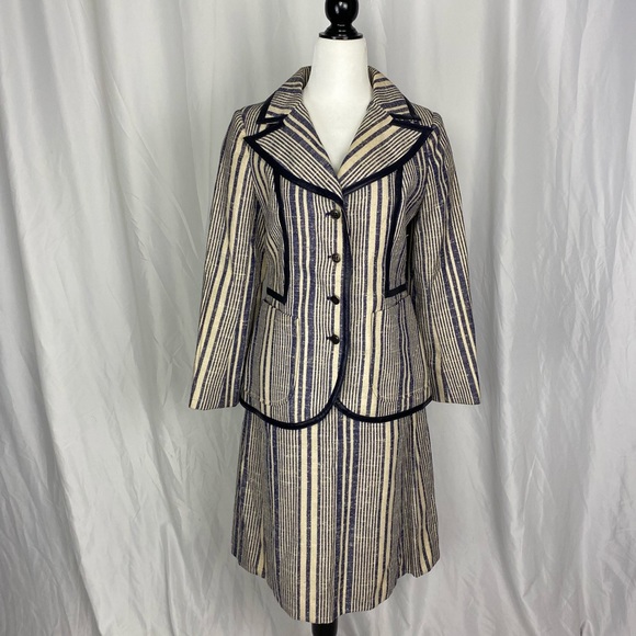 Vintage 70’s Linen Suit by Baccarat Fabric Woven in France. - Picture 14 of 14